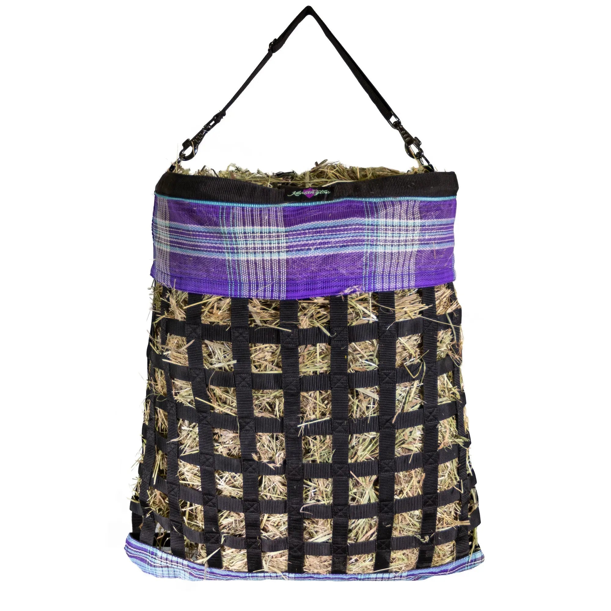 Kensington Slow Feed Hay Bag with Easy Load Rim - 2 Flake Capacity