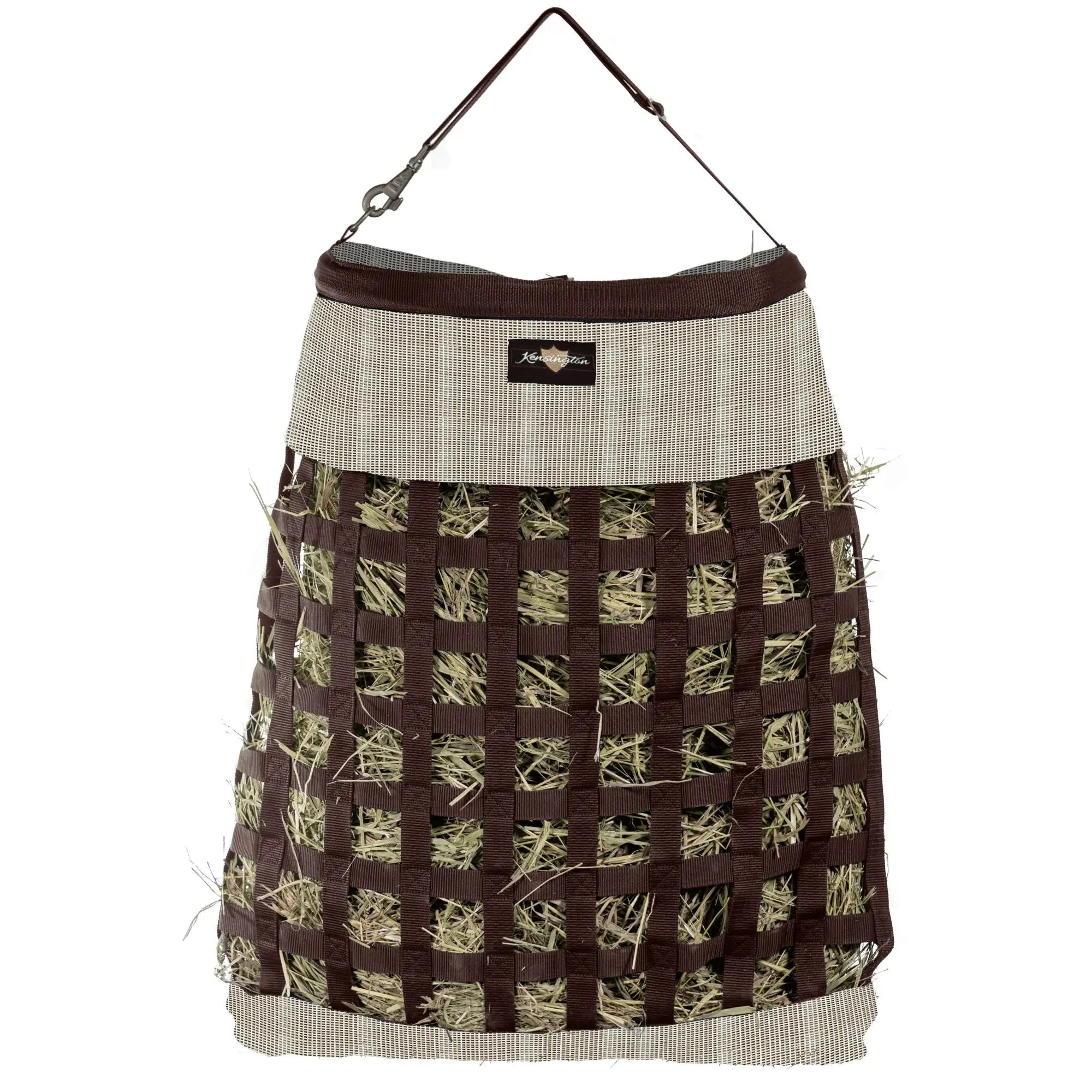 Kensington Slow Feed Hay Bag with Easy Load Rim - 2 Flake Capacity