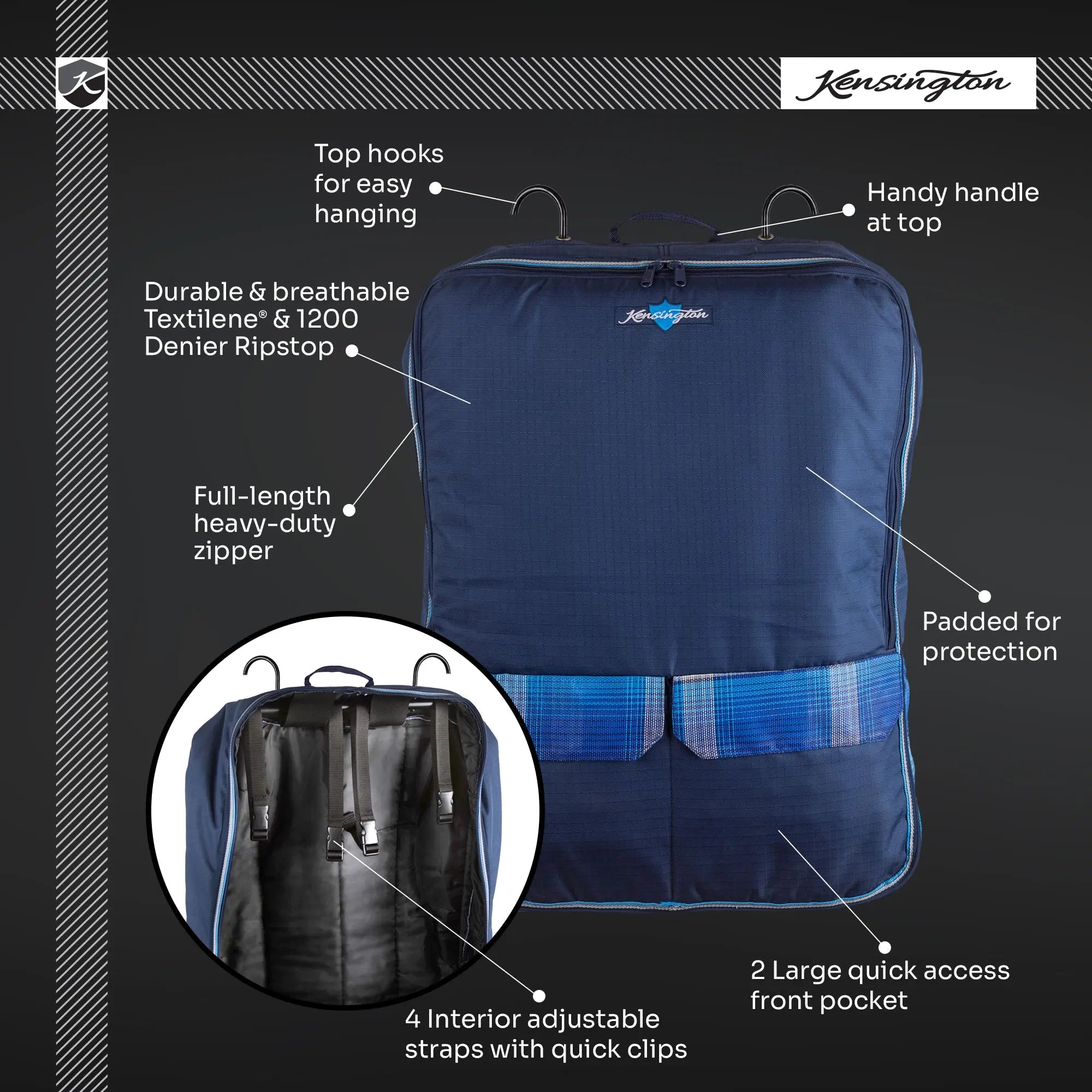 Harness Bag with Adjustable Straps