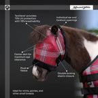 Kensington Mini Fly Mask with Fleece Trim - 73% UV Blocking