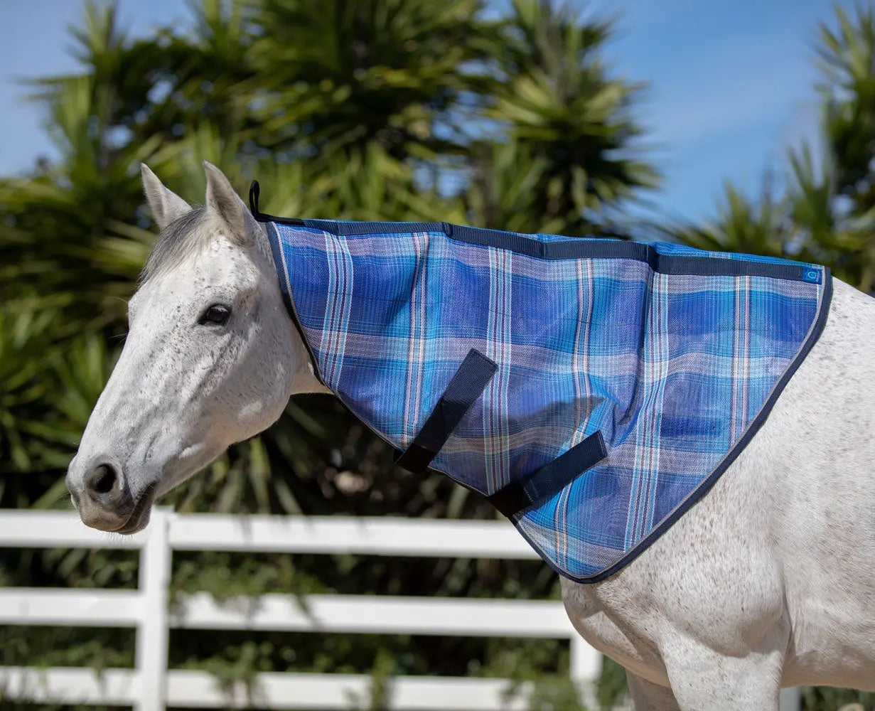 Kensington Horse Protective Neck Cover - Pairs with Fly Sheet - 73% UV Blocking