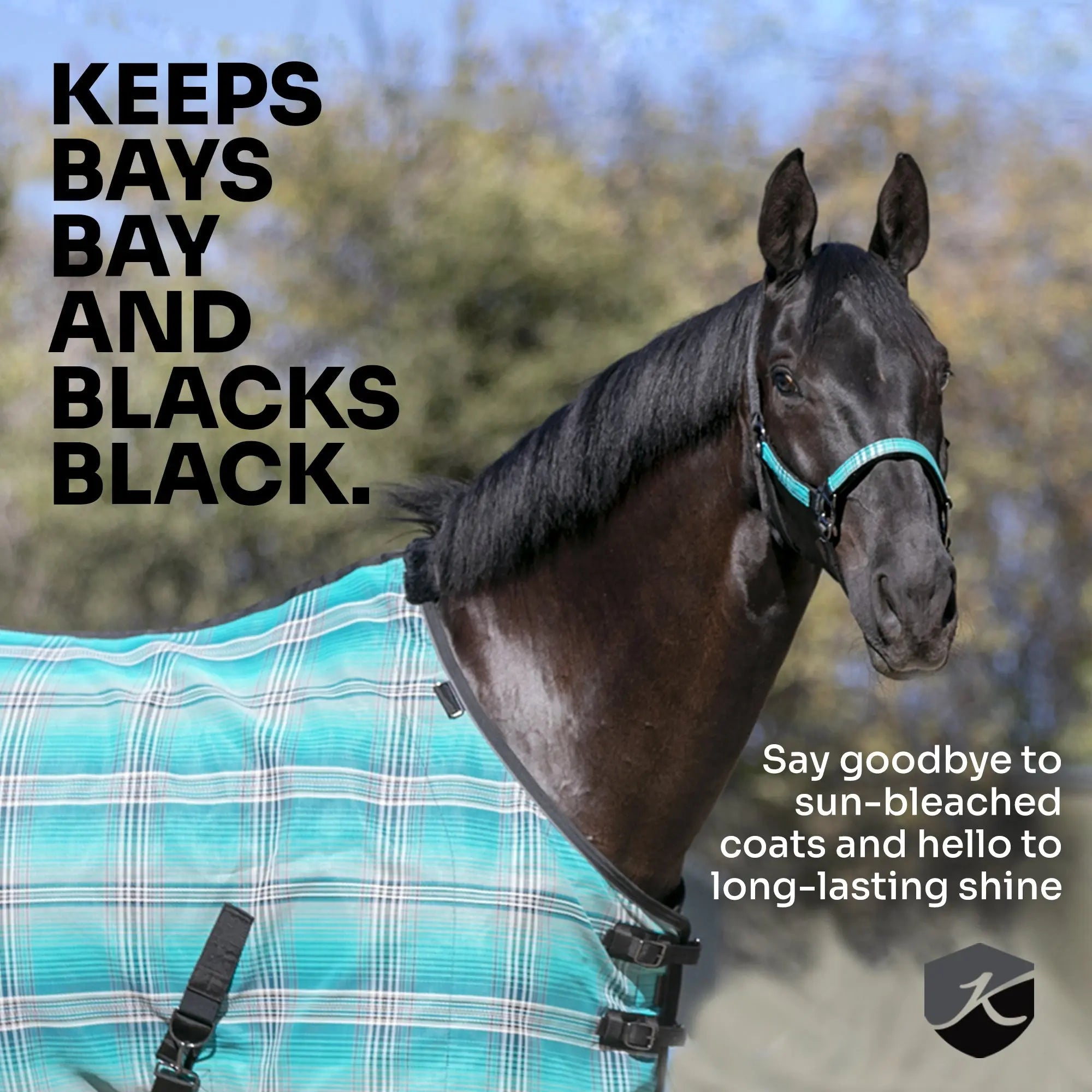 Kensington Yellowstone Equine Protective Fly Sheet - 73% UV Blocking + Pest Protection