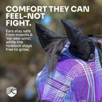 Kensington Fly Mask with Long Nose, Ears & 73% UV Protection