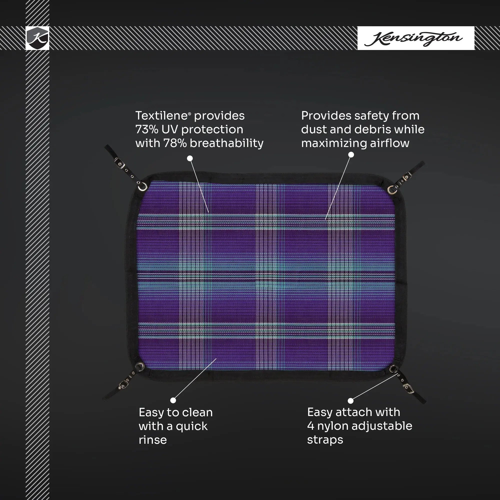 Horse Trailer Screen - 73% UV Protection