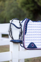 Limited Edition TEAM USA Satin Classic Dressage Saddle Pad (Full)