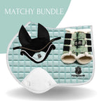 Mint Green Saddle Pad Set