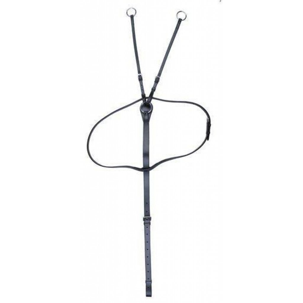 HKM Leather Martingale- Pony