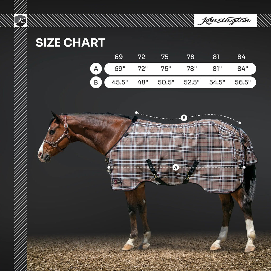Kensington Horse Protective Fly Sheet  - 73% UV Protection
