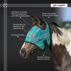 Kensington Fly Mask with 73% UV Protection - Open Top Design