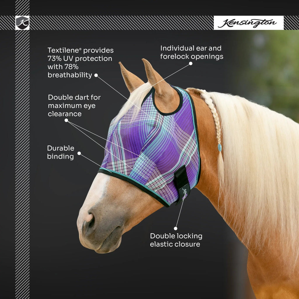 Kensington Fly Mask with 73% UV Protection