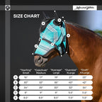 Kensington Fly Mask with Long Nose, Ears & 73% UV Protection