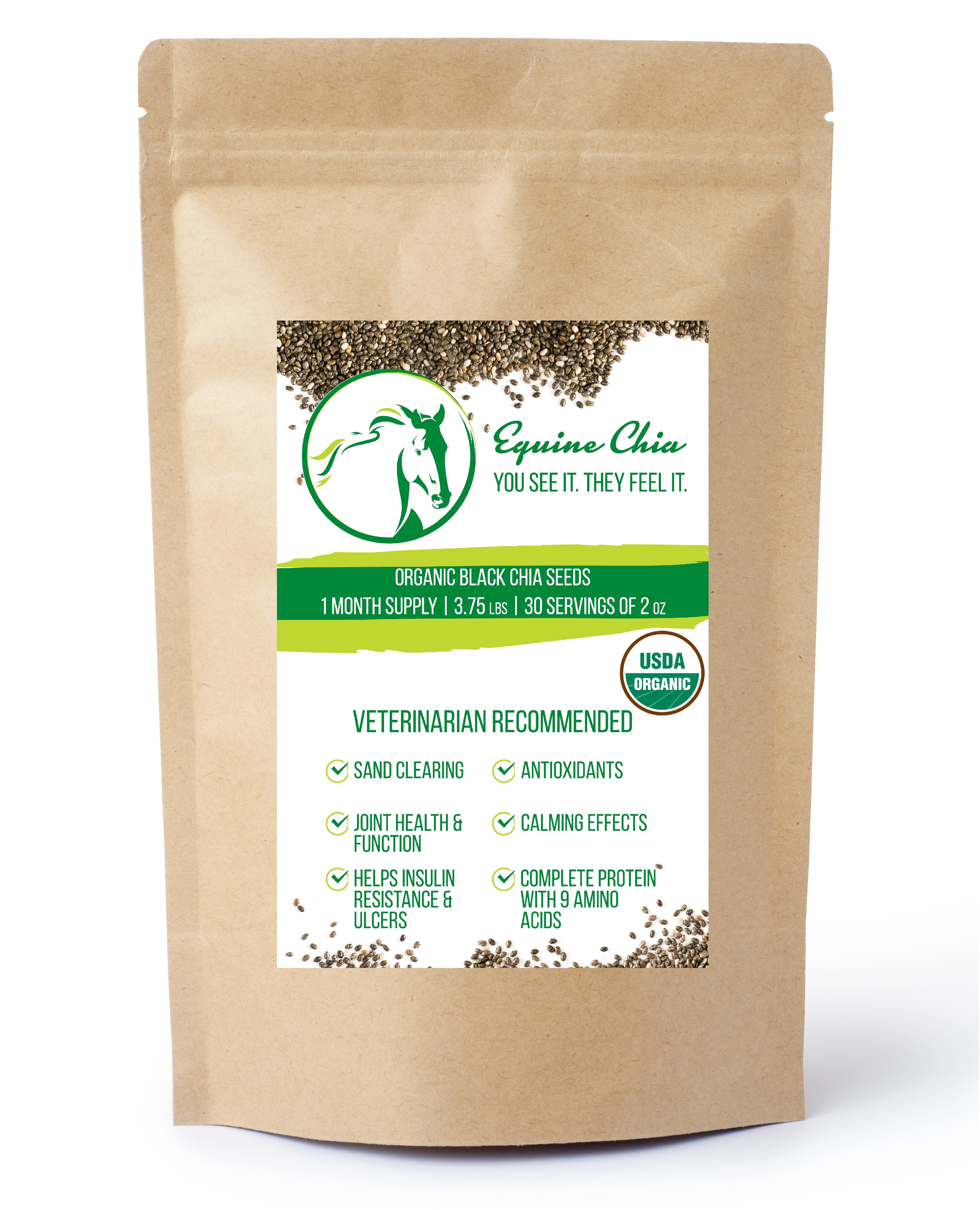 Organic Equine Chia - Pouch