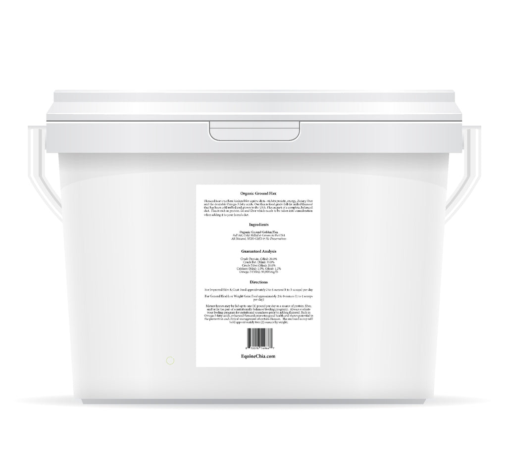 Organic Equine Ground Flax