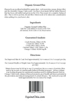 Organic Equine Ground Flax