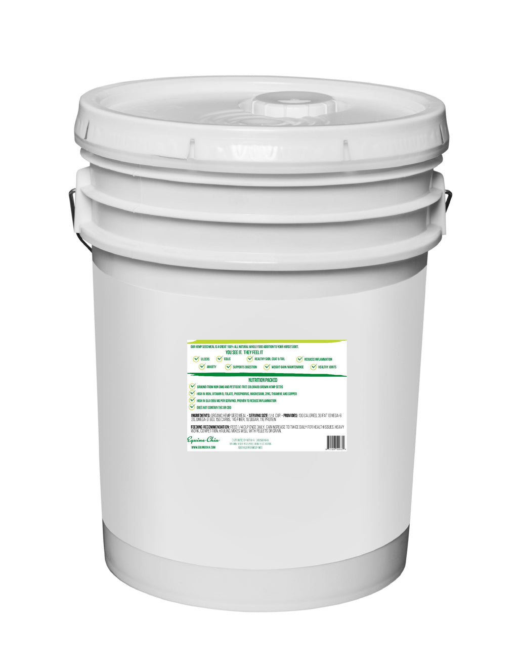 Organic Equine Hemp Meal 33% Protein