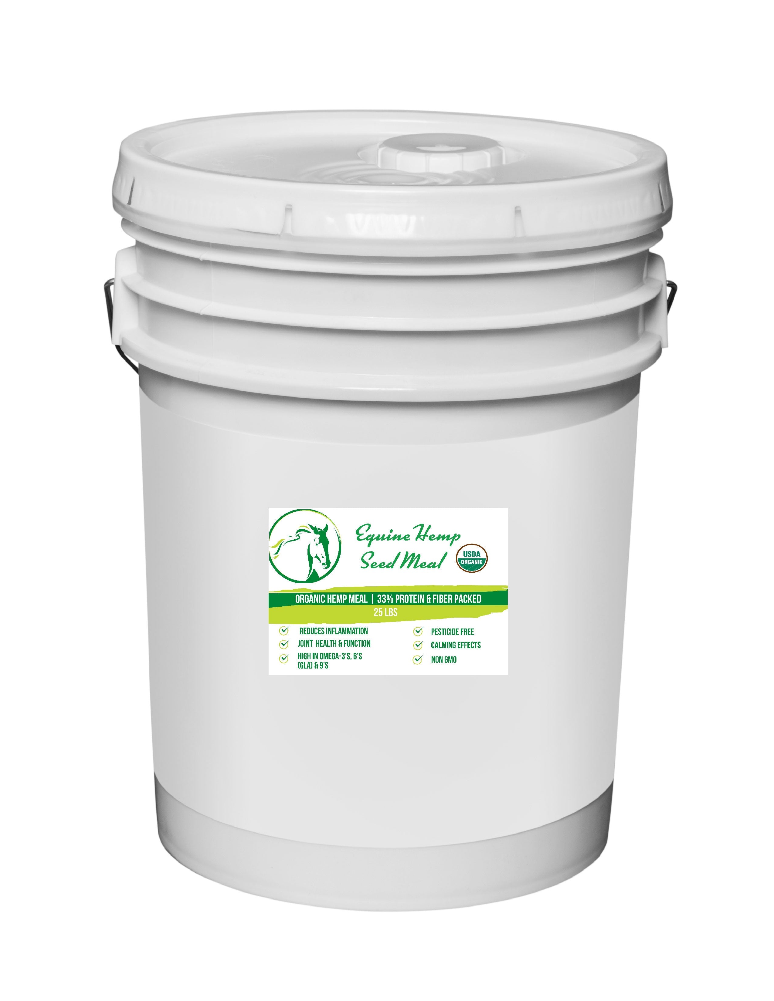 Organic Equine Hemp Meal 33% Protein