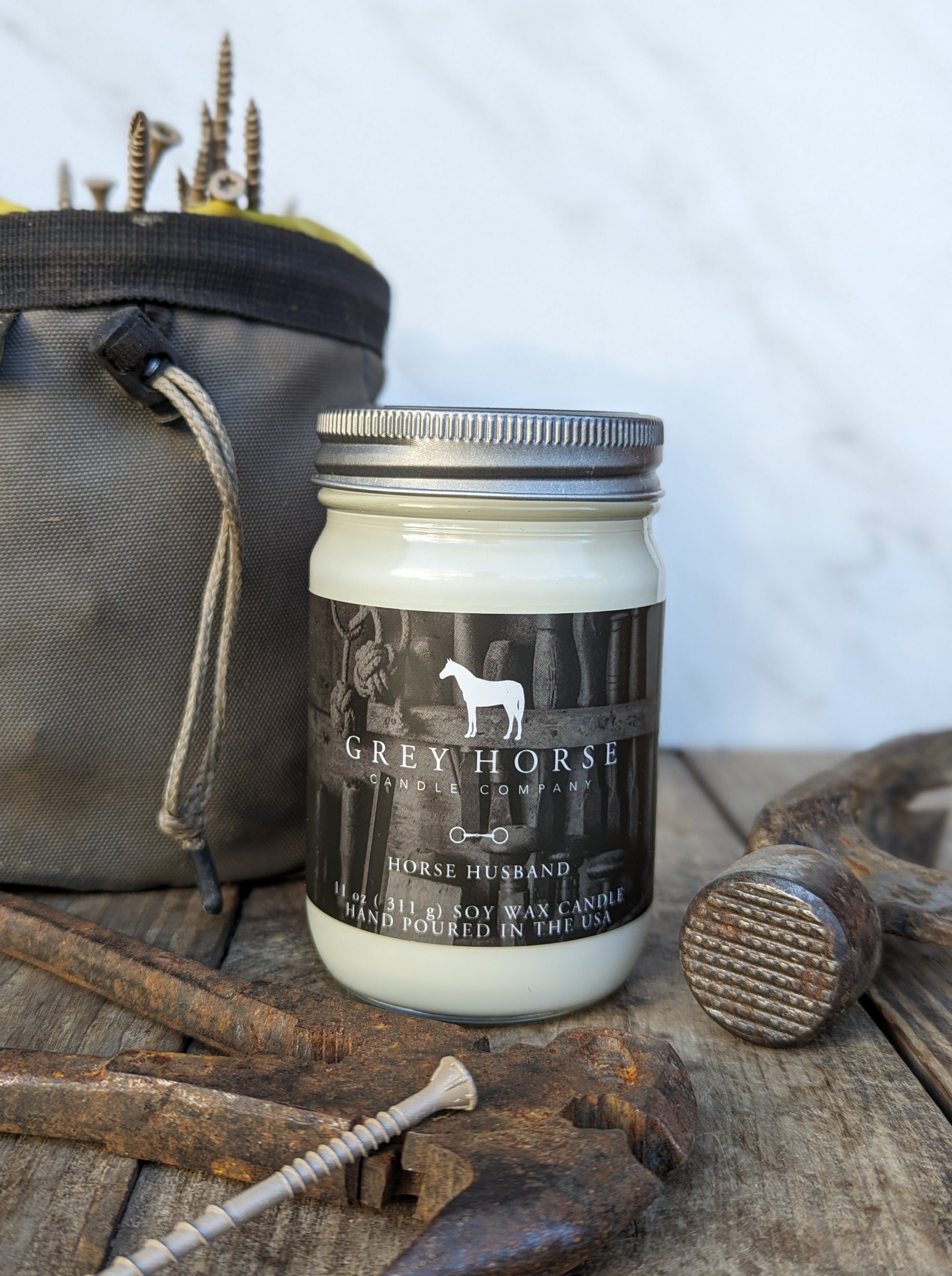 Horse Husband Candle