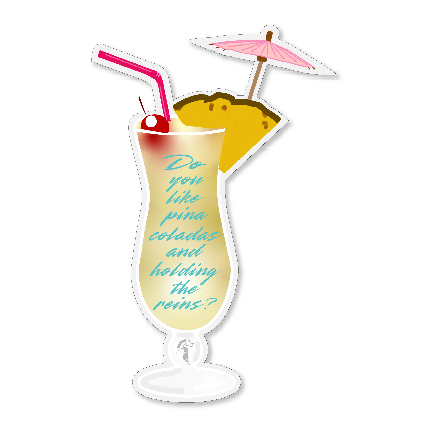 Pina Colada Sticker