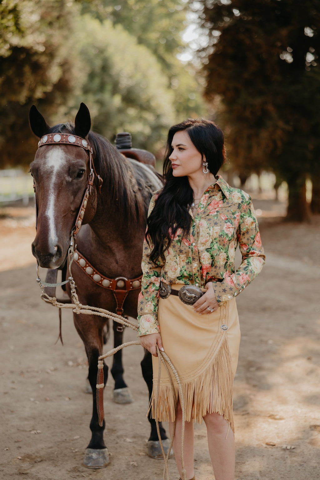 Wildflower Wishes Button Up