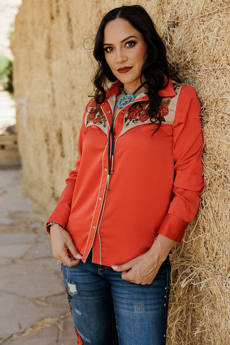 Dale Evans Button Up