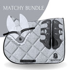 Royal Silver Saddle Pad Set