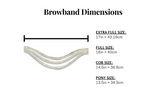 B&W - Floral Saddle Pad Set