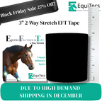 EFT 2-Way 3" Single Roll Black