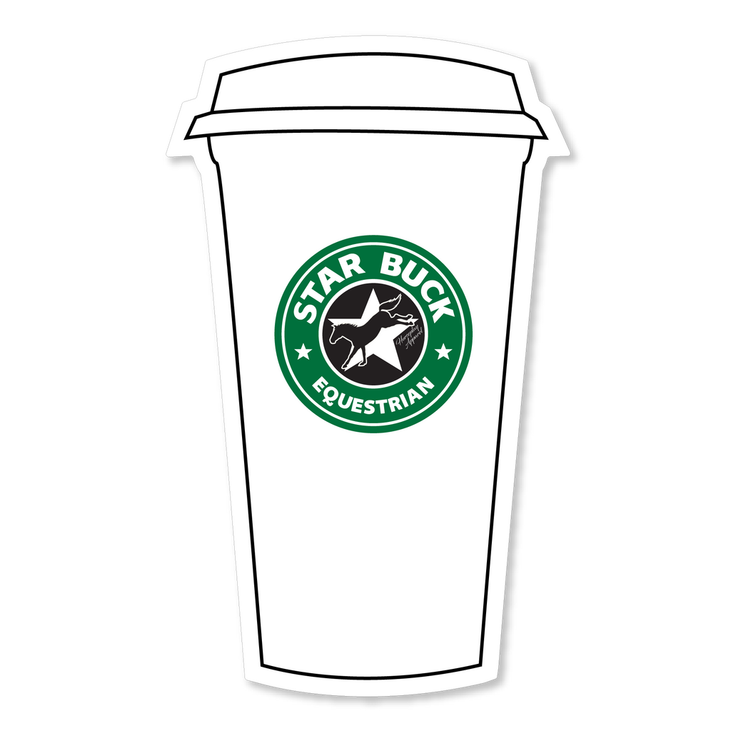 Starbuck Equestrian Cup Sticker