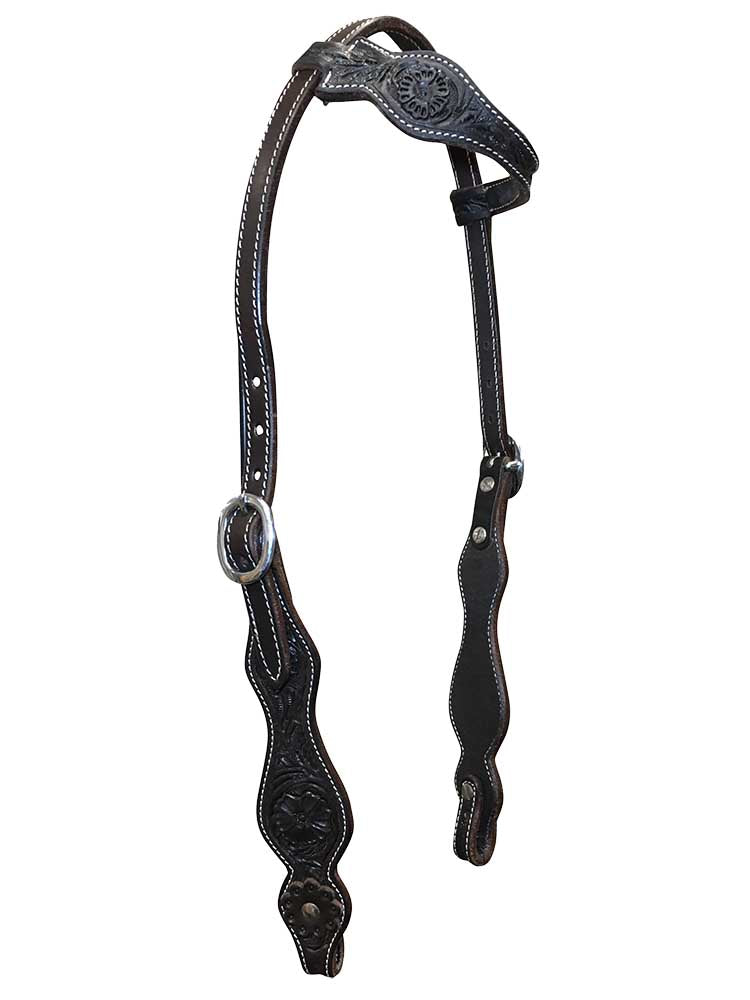 Tifton Dark Brown Headstall
