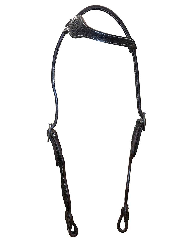Tifton Dark Brown Headstall