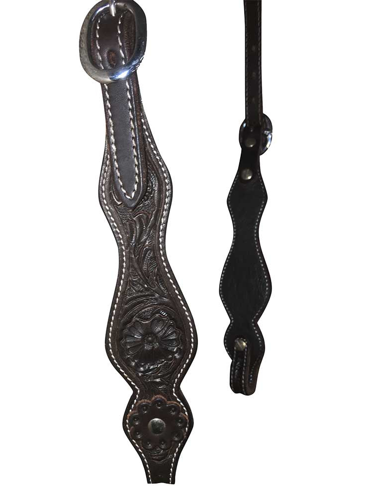 Tifton Dark Brown Headstall