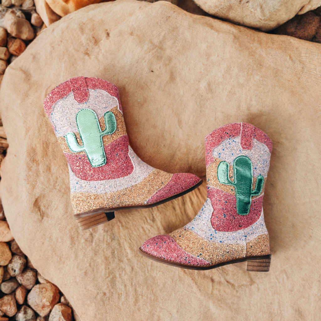 Cowgirl Cactus Cooler Boots