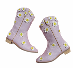 Cowgirl Lilac Oopsie Daisy Boots