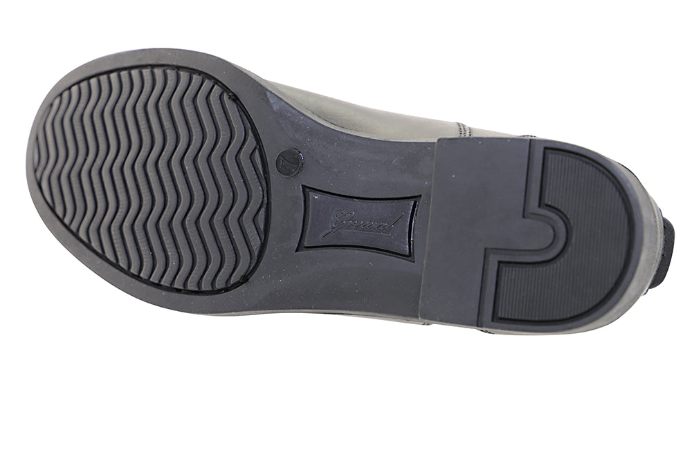 Zip-Up Leather Paddock Boots