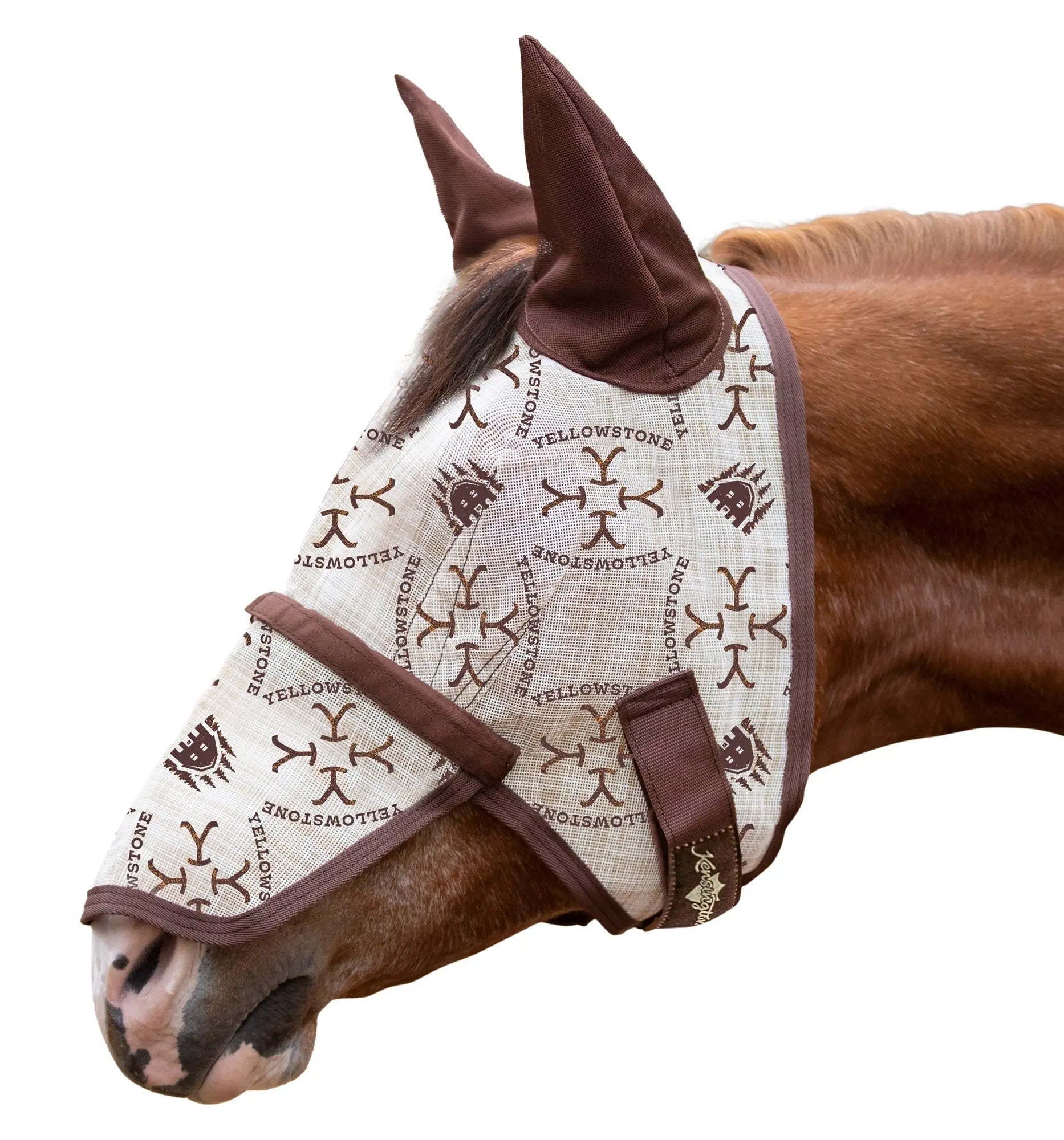 Kensington Fly Mask with Long Nose, Ears & 73% UV Protection
