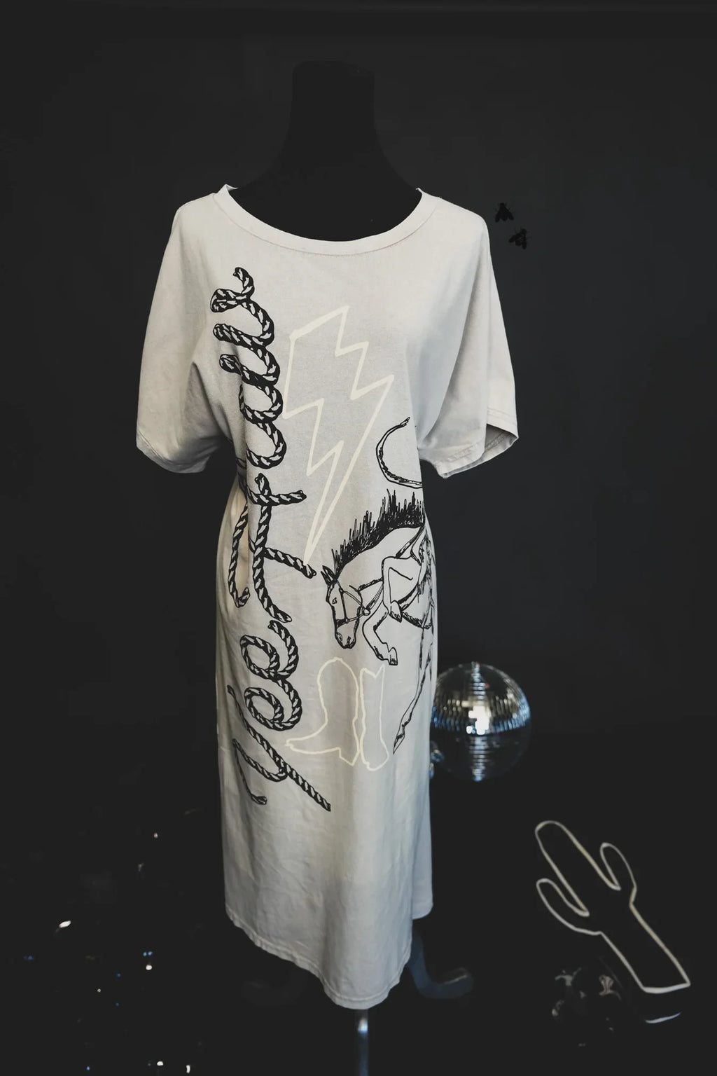 YEEPEE YE HAW TSHIRT DRESS