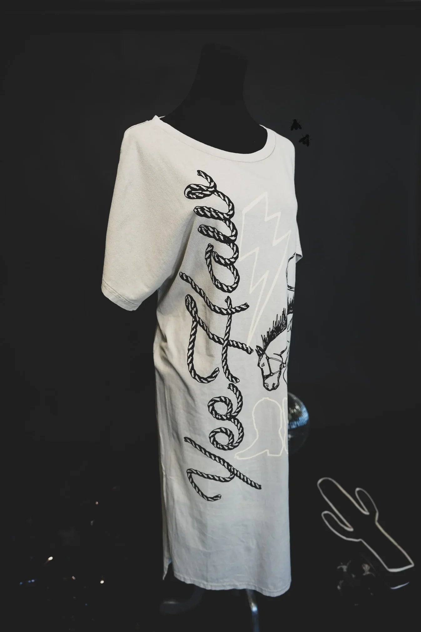 YEEPEE YE HAW TSHIRT DRESS