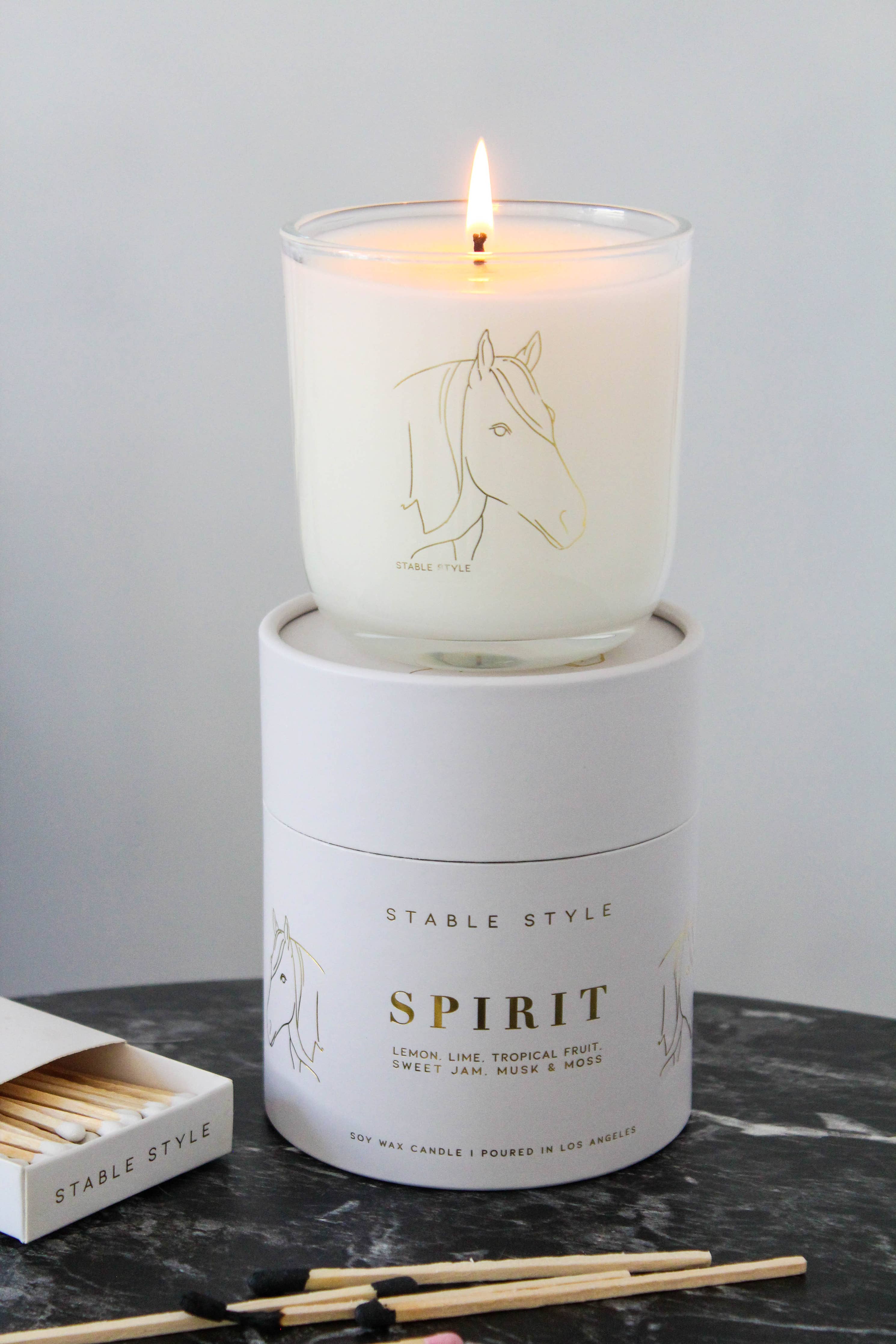 Horse Soy Wax Candle - Spirit 