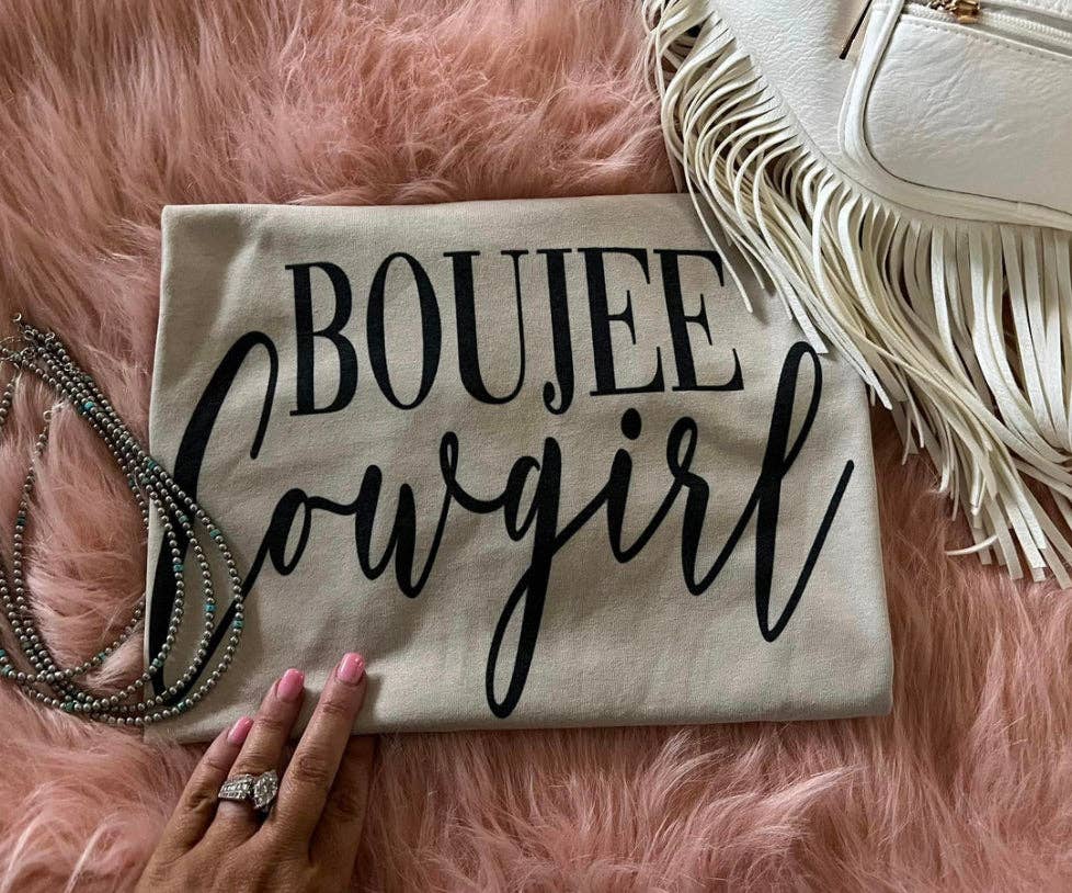 BOUJEE COWGIRL GRAPHIC TEE