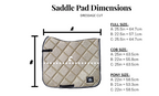 Lavender Saddle Pad Set