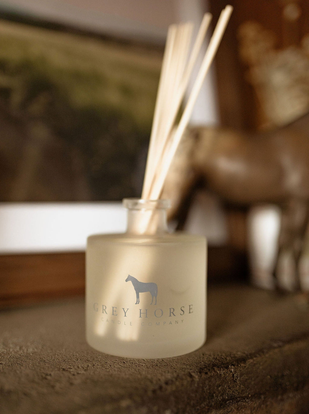 High End Saddle Candle