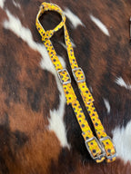 Nylon One Ear Headstall- Sunflower