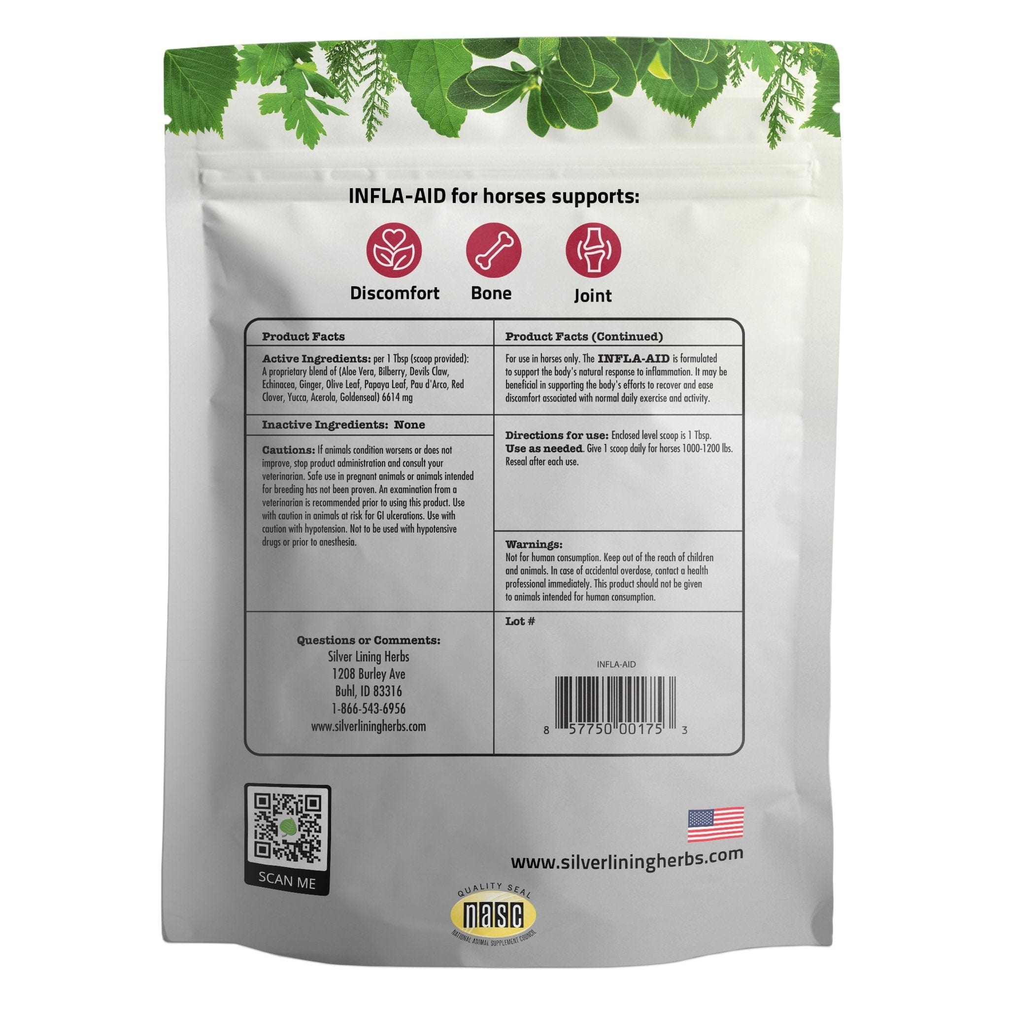 Infla-aid for Horses