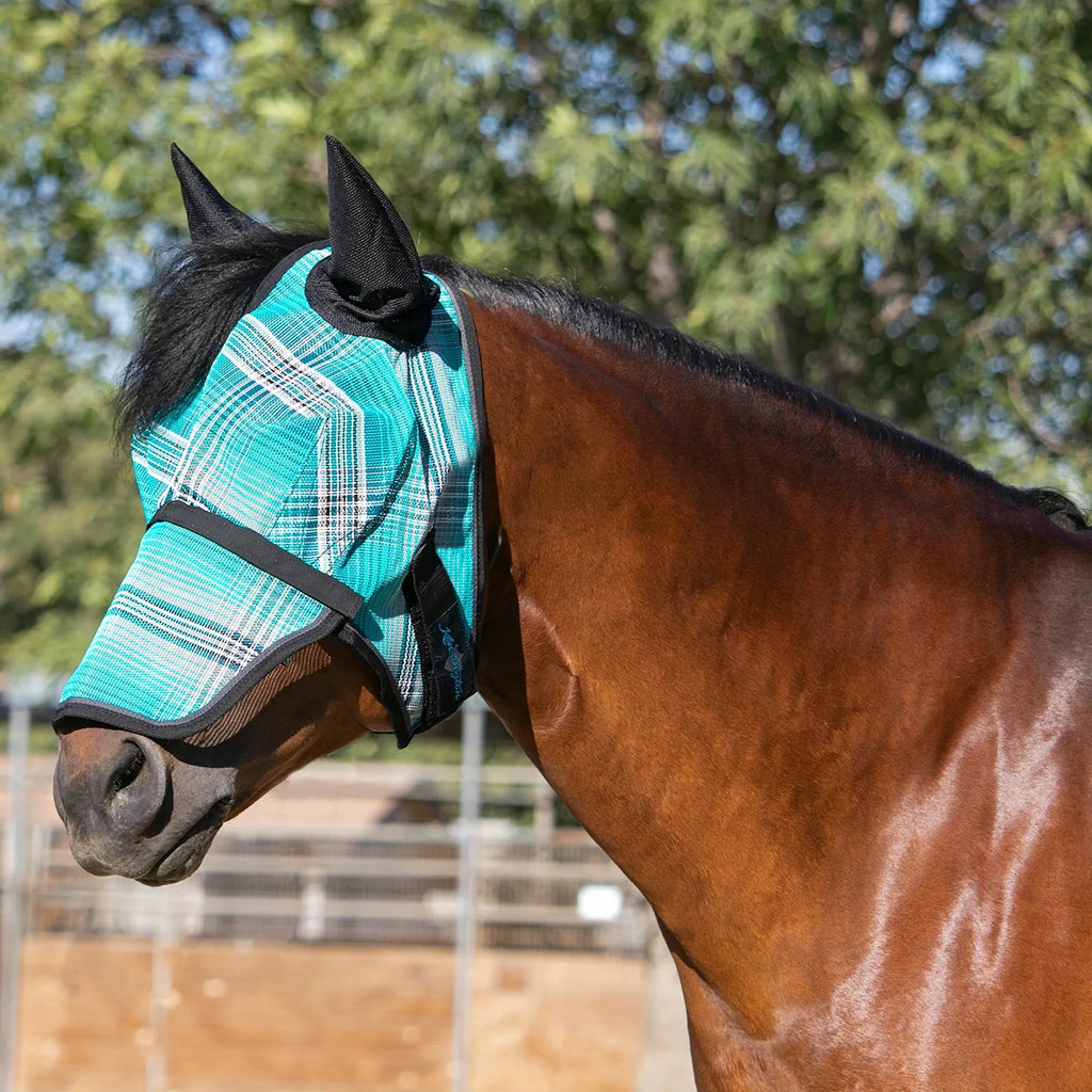 Kensington Fly Mask with Long Nose, Ears & 73% UV Protection