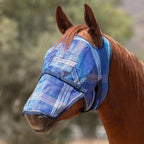 Kensington Fly Mask with Nose & 73% UV Protection - Open Top Design