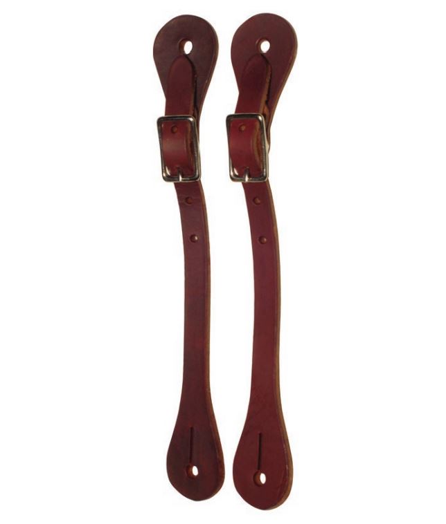 AJ Tack Men's Antique Brown Cutting Horse Spur Set