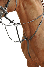 HKM Leather Martingale- Pony