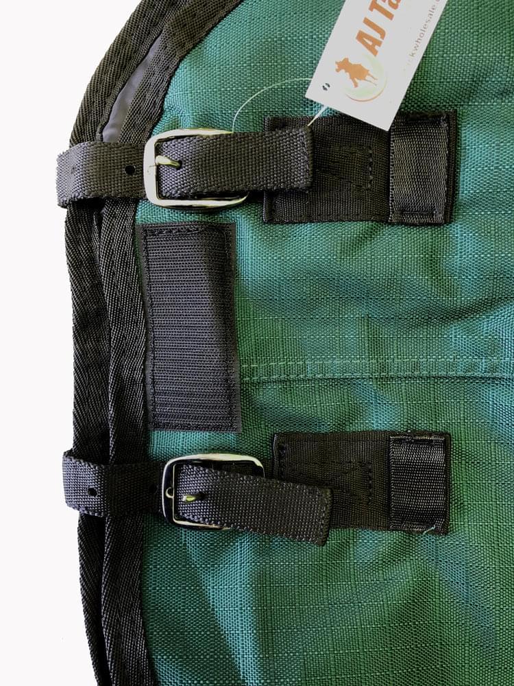 AJ Tack 400g 1200D Waterproof Turnout Horse Blanket 400g - Green