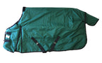 AJ Tack 400g 1200D Horse Turnout Blanket with Storage Bag - Green