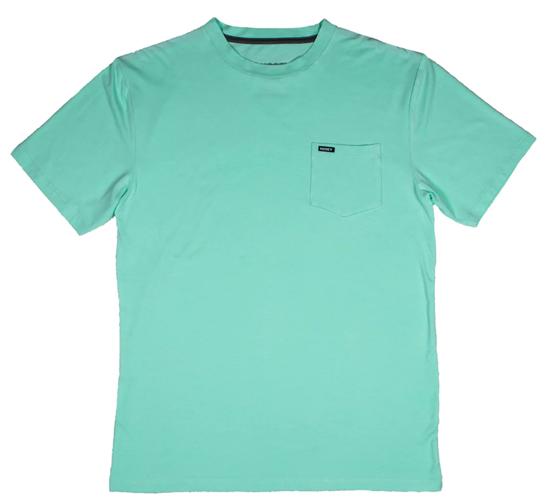 Hooey: Men's San Jose Sea Foam Short Sleeve T-Shirt with Pocket